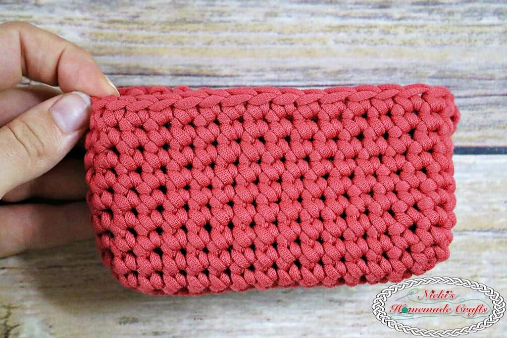 Easy Crochet Tissue Pouch Free Pocket Tissue Holder Pattern Nicki's