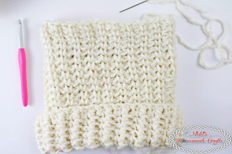 Free Easy Crochet Chunky Knit Hat Pattern - Nicki's Homemade Crafts