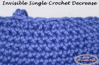 Learn the secret to crocheting the INVISIBLE Single Crochet Decrease! You will never see gaps again for amigurumi, stuffed animals, stuffed dolls, balls, hats, beanies