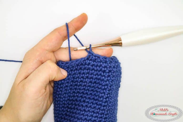 How to Crochet Invisible Decrease - Nicki's Homemade Crafts