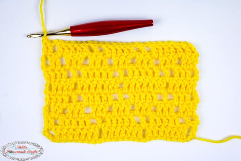 How to Crochet the Diamond Lace Stitch Pattern Detailed Tutorial