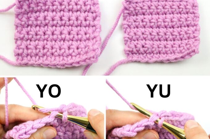 Free Yarn Over vs Yarn Under Tutorial