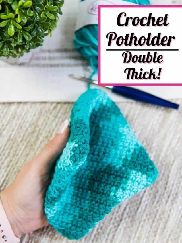 Crochet Potholder Double Thick Pattern
