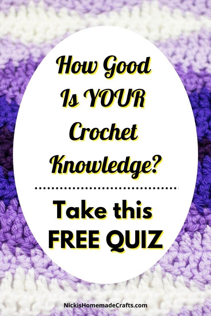 Crochet Quiz Test Your Crochet Knowledge for FREE Nicki's Homemade Crafts