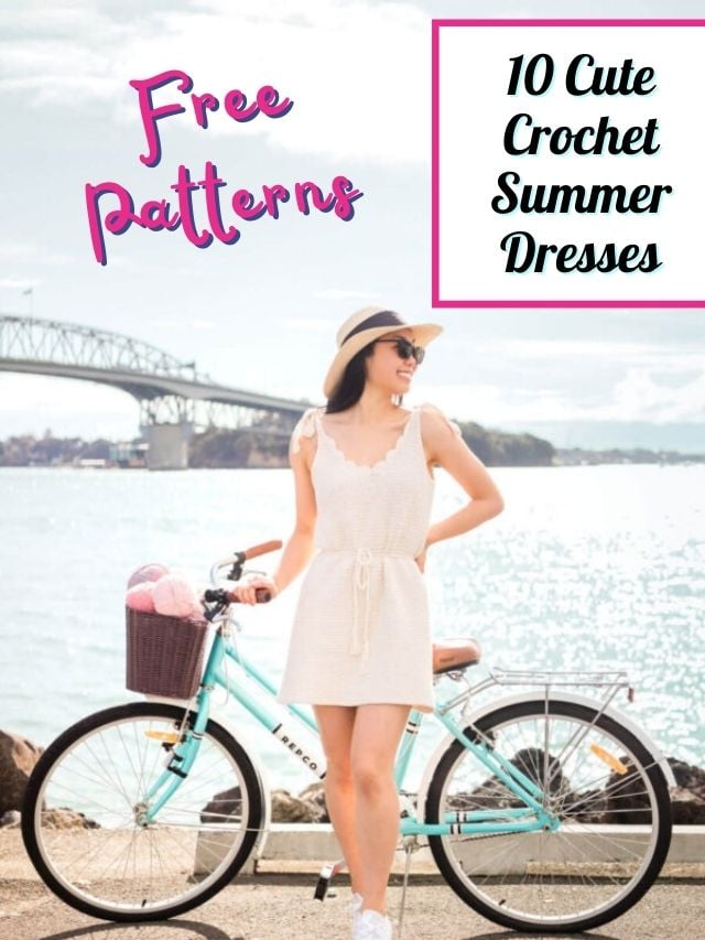 Crochet Summer Dresses Free Pattern Web Story Cover Image