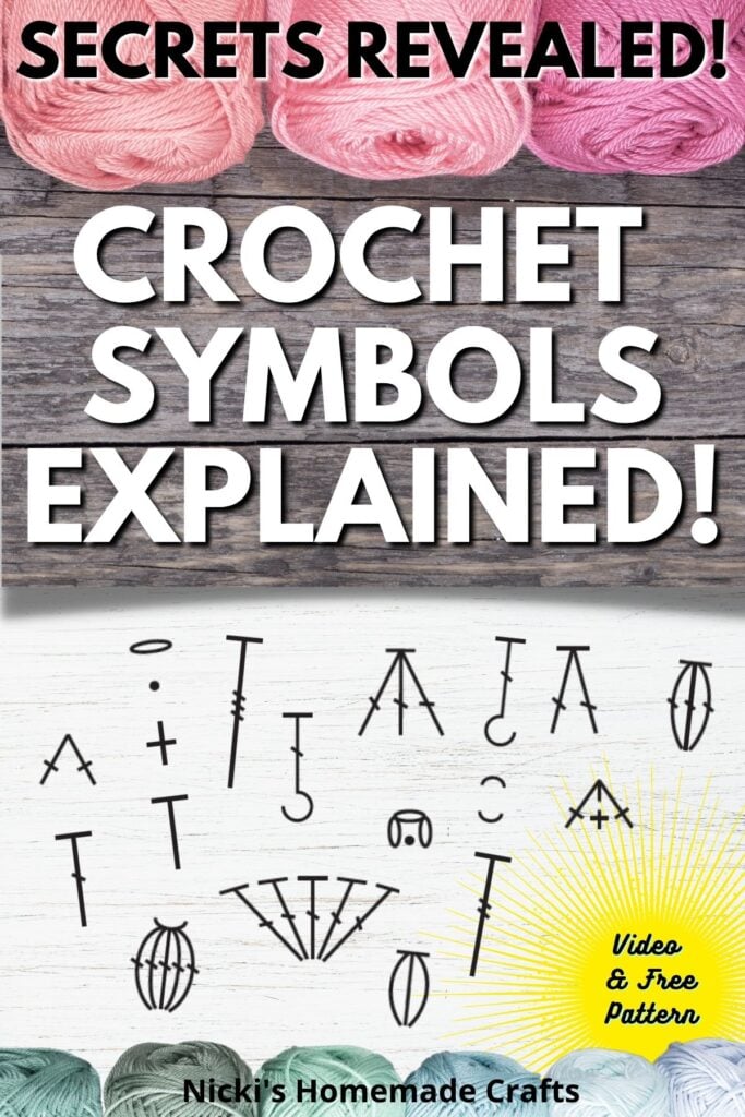 What Do Crochet Chart Symbols Mean A Guide standard pin