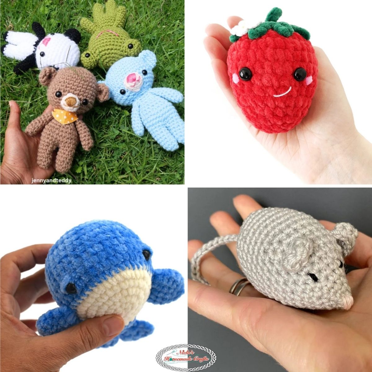 31 Free Cute Crochet Amigurumi Patterns Nicki s Homemade Crafts 31 Free Cute Crochet Amigurumi Patterns Nicki s Homemade Crafts