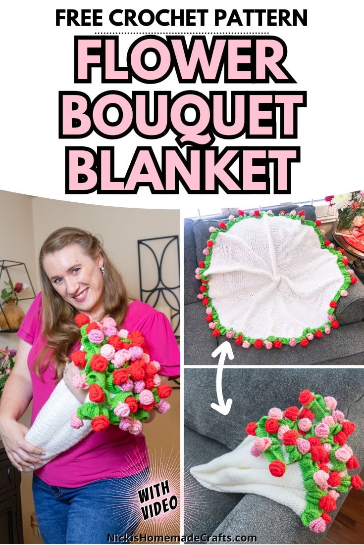 FREE Crochet Flower Blanket Converts Into A Beautiful Bouquet Nicki free-crochet-flower-blanket-converts-into-a-beautiful-bouquet-nicki