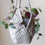 Crochet Plant Hanger - Square