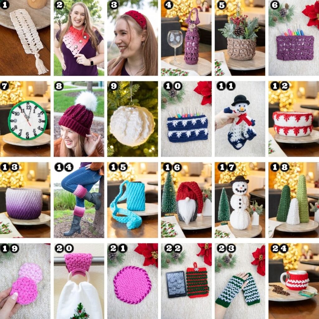 24 Patterns of the Advent Calendar Mystery CA