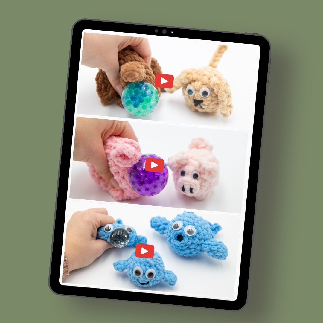 40 Crochet Stress Ball Patterns with Videos