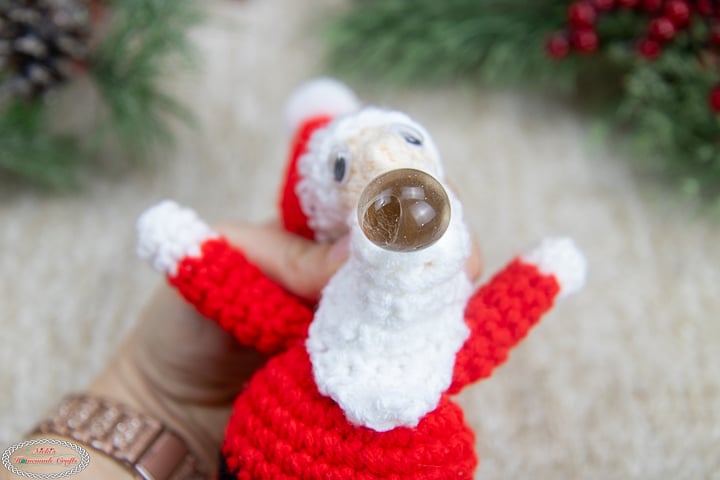 Santa Amigurumi Advent Calendar Crochet Pattern