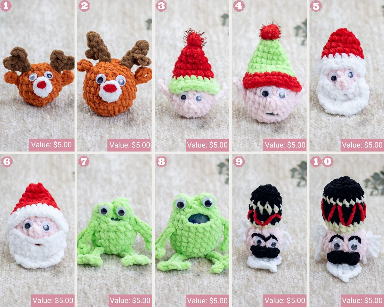 Crochet Stress Balls Patterns 1-10