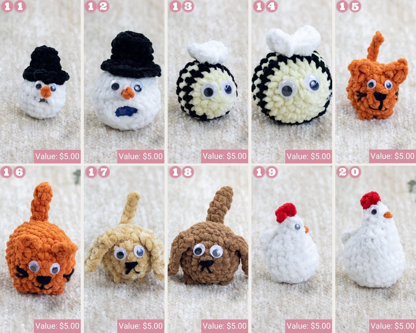 Crochet Stress Balls Patterns 11-20