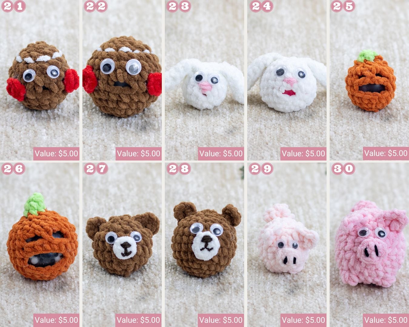 Crochet Stress Balls Patterns 21-30