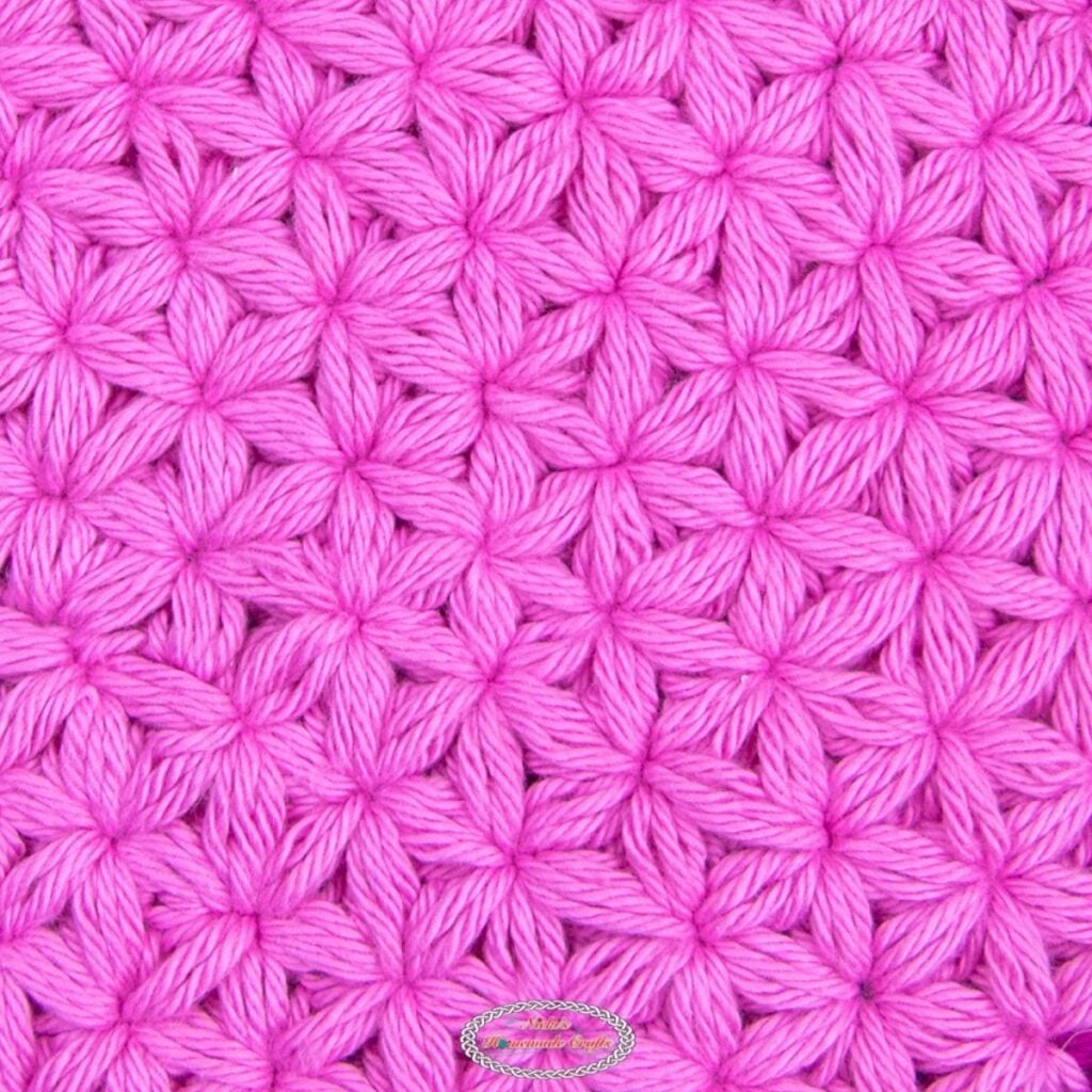 Crochet Jasmine Stitch Tutorial