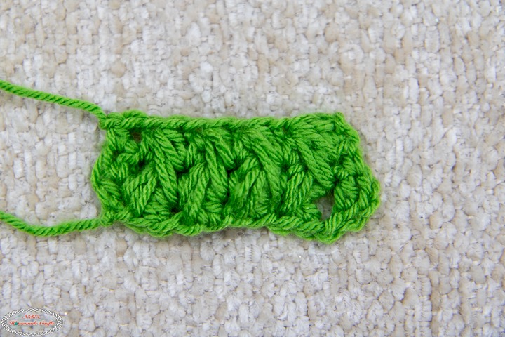 Free crochet feather stitch tutorial