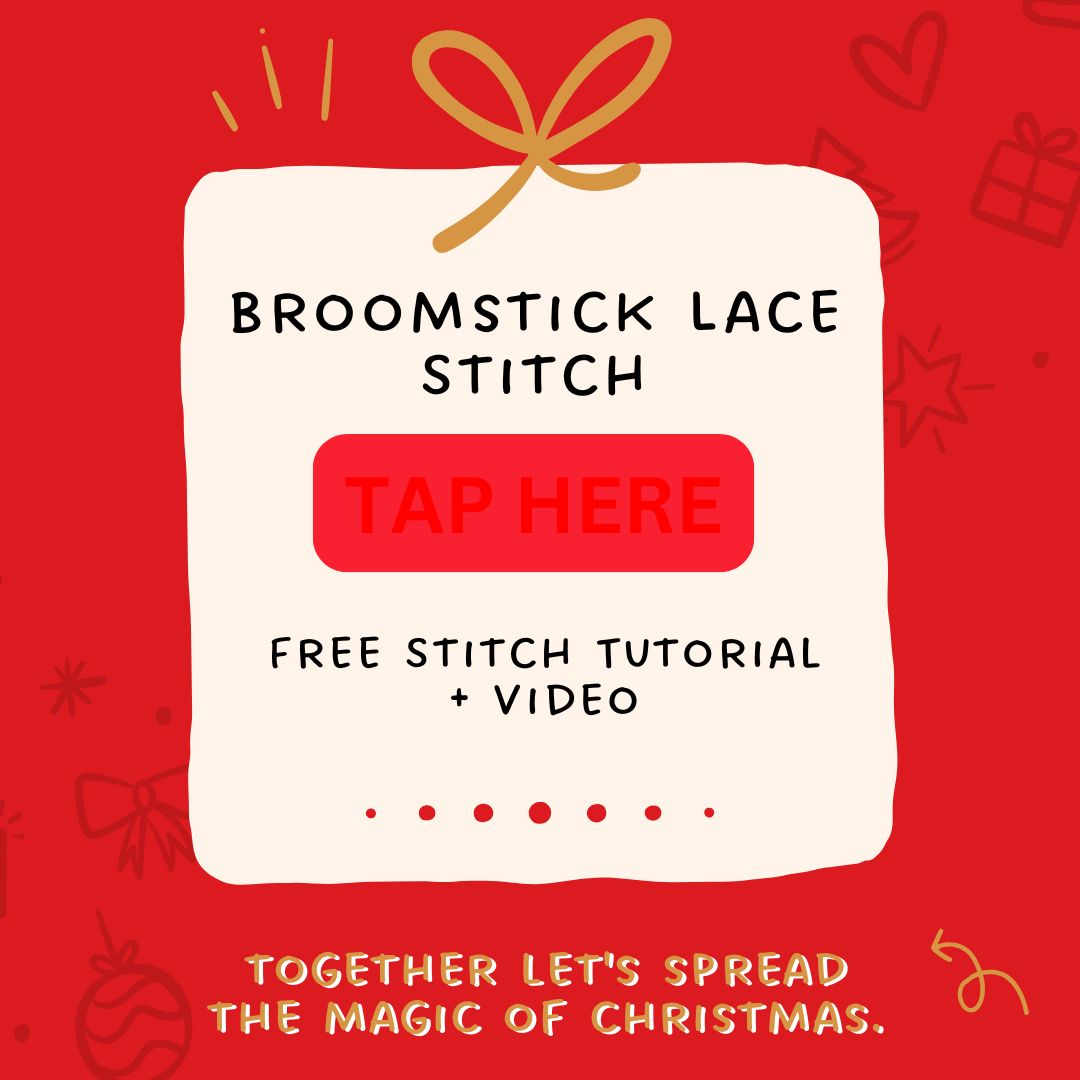 Crochet Broomstick Lace