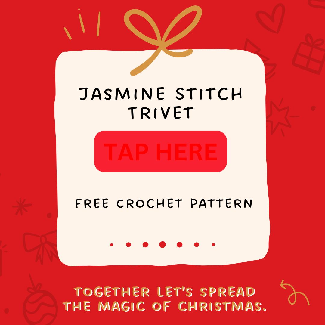 Day 21 - Jasmine Stitch Trivet