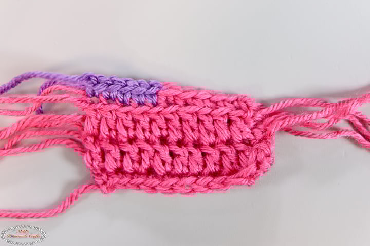 Regular Overlay Mosaic Crochet Color Changes Tutorial