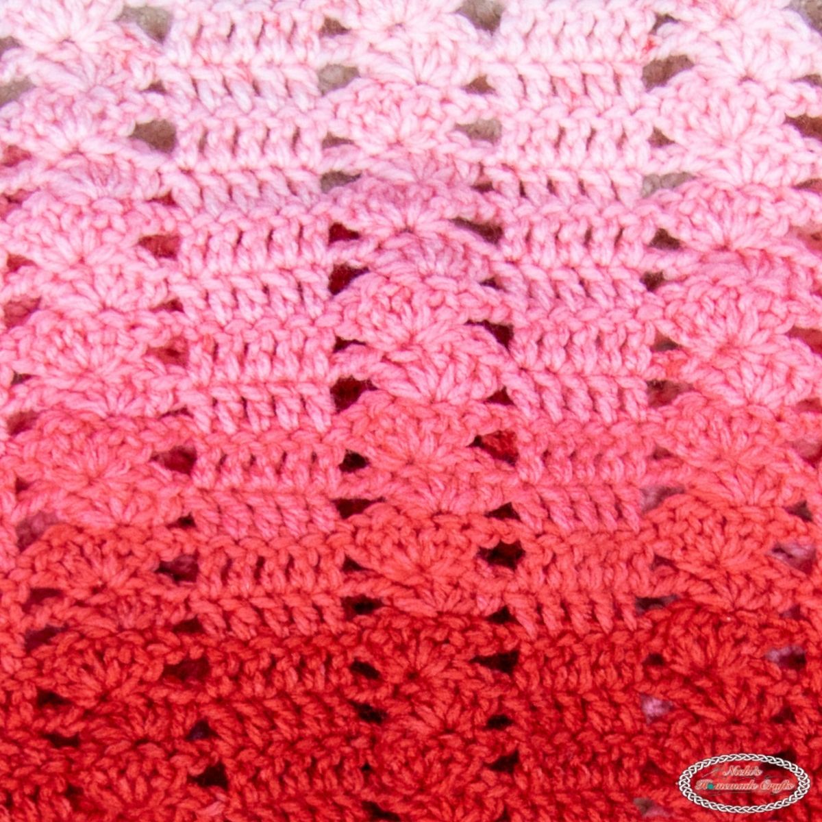 Crochet Block and Off Set Shell Stitch