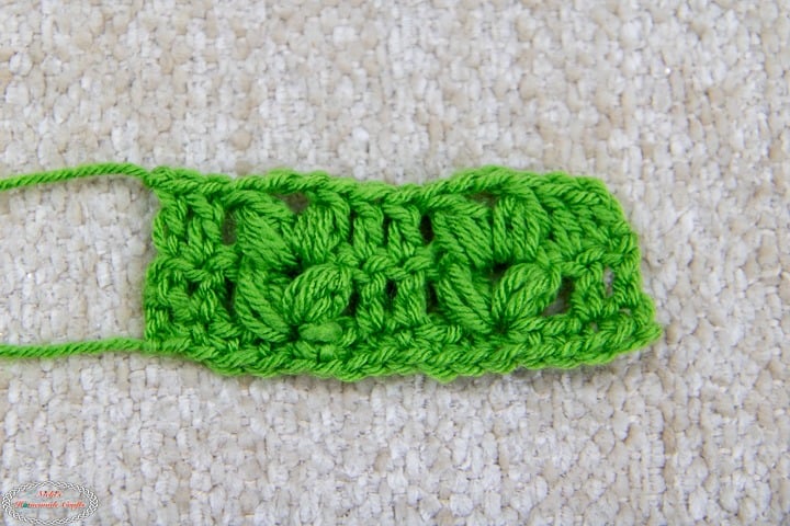 Free crochet harvest stitch tutorial