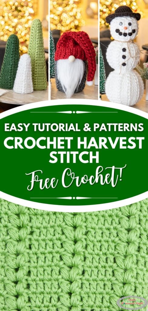 long pin 1 - Crochet Harvest Stitch