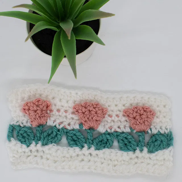 Floral Crochet Border Tutorial