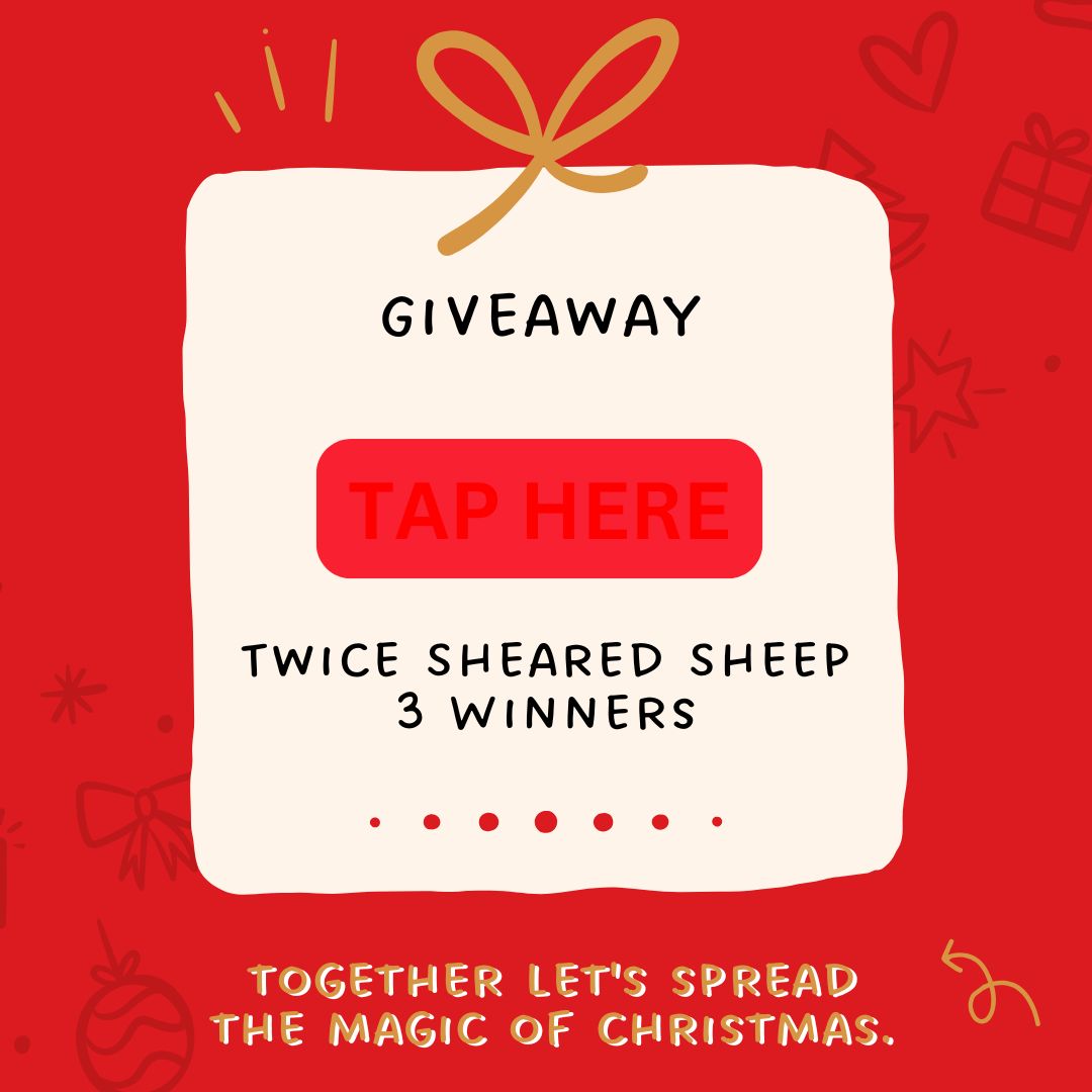 Twice Sheared Sheep Giveaway