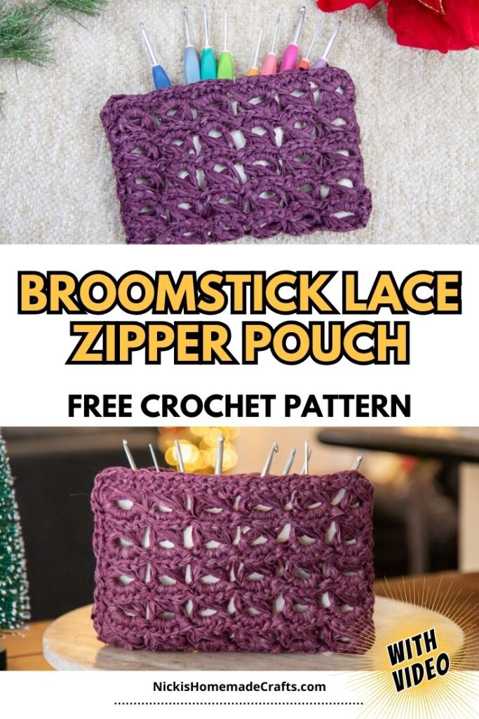 zipper pouch free pattern - standard pin