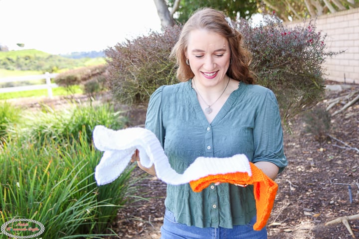 Crochet Book Scarf with Pockets Pattern-52