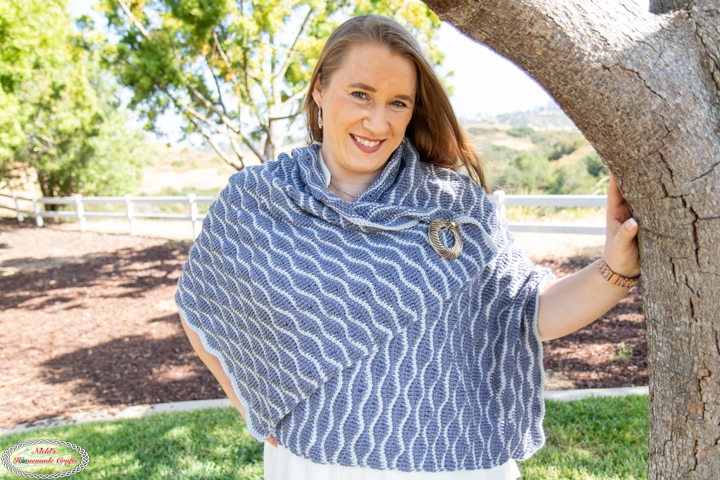 Tunisian Crochet Easy Wave Shawl Pattern-22
