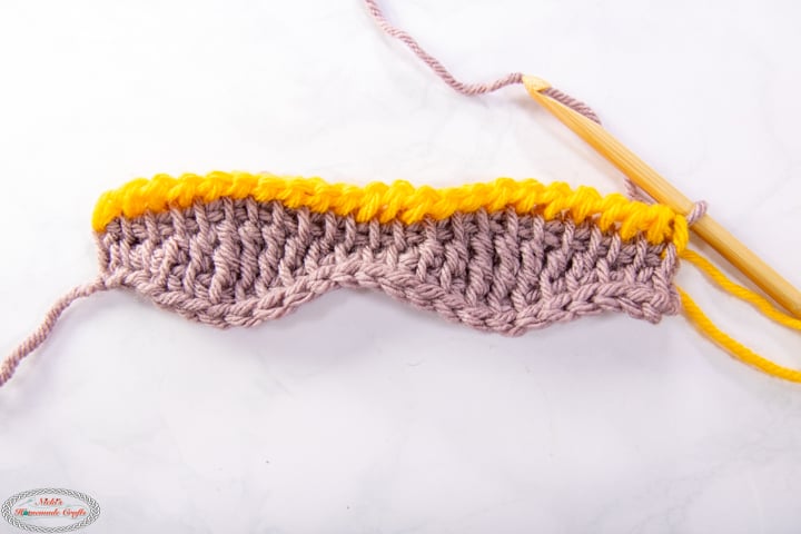 Tunisian Crochet Wave Stitch Tutorial-3