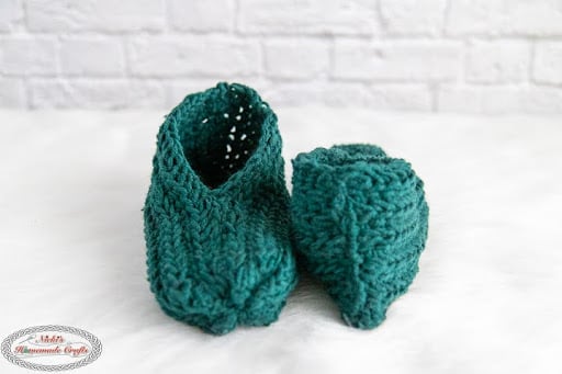 saloniki tunisian crochet slippers free pattern