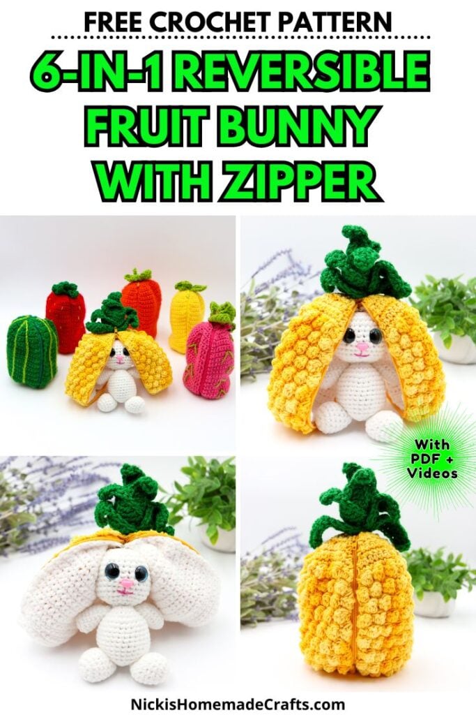 6-in-1 Crochet Pattern LIVE CAL - pin