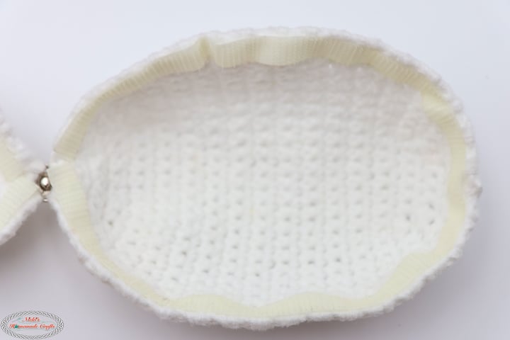 Velcro of the Crochet Reversible Fruit Bunny Amigurumi Plush with Zipper Pattern