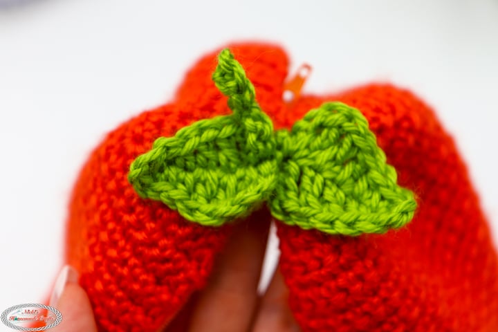 Orange Leaves - Crochet Reversible Fruit Bunny Amigurumi Plush with Zipper Pattern