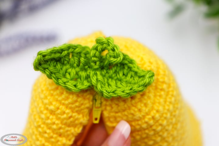 Lemon Leaves - Crochet Reversible Fruit Bunny Amigurumi Plush with Zipper Pattern