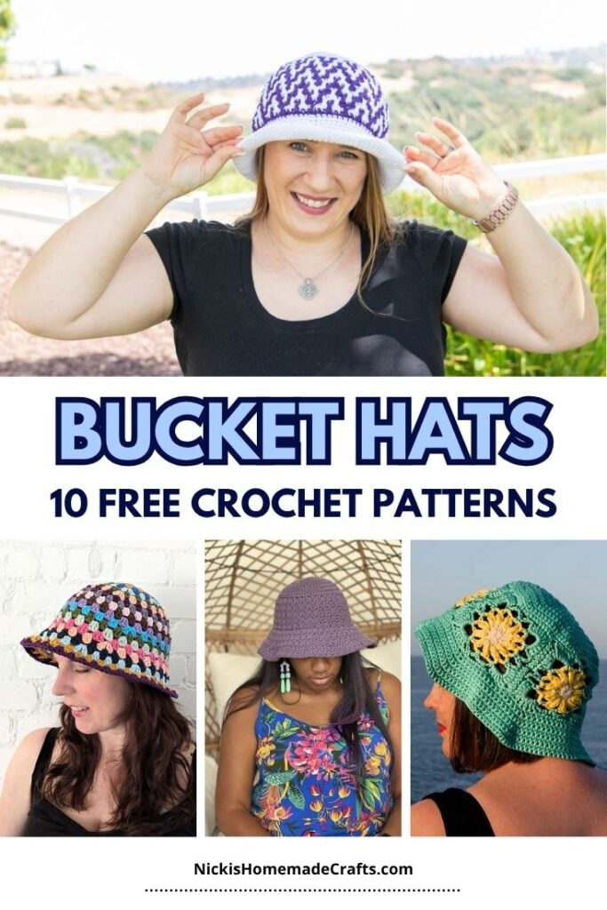 free crochet bucket hat patterns for summer