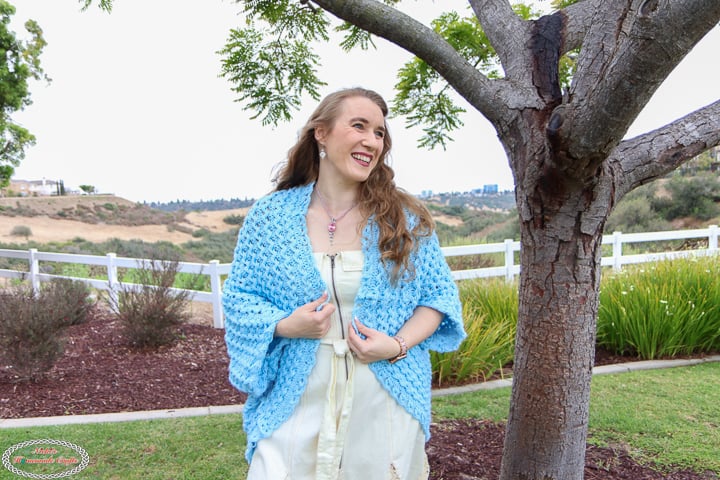 Hairpin Lace Crochet Cocoon