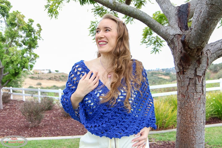 Hairpin Lace Crochet Mobius Shawl