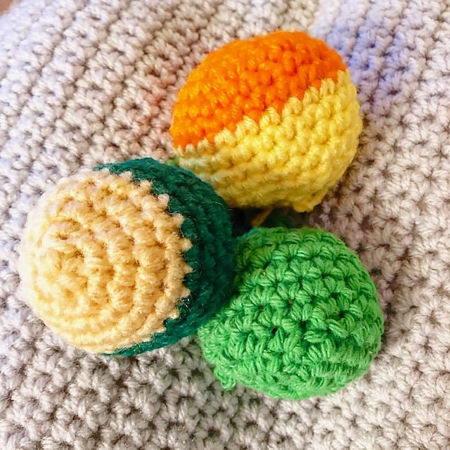 The Retro Hacky Sack Free Crochet Pattern