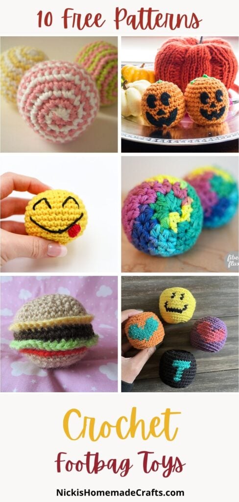 10 Free Footbag Crochet Patterns : Easy Projects For Beginners