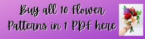 Buy the 10 Flower Crochet Patterns in 1 PDF