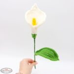 Calla Lily Flower Crochet Pattern
