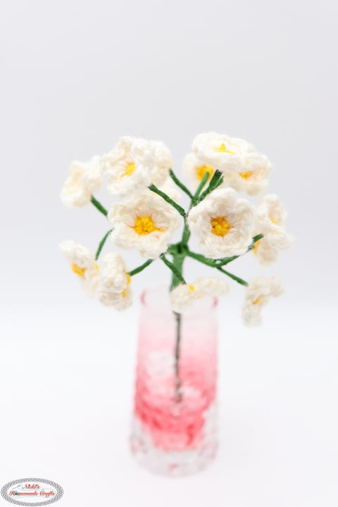 Crochet Baby's Breath Flower Pattern