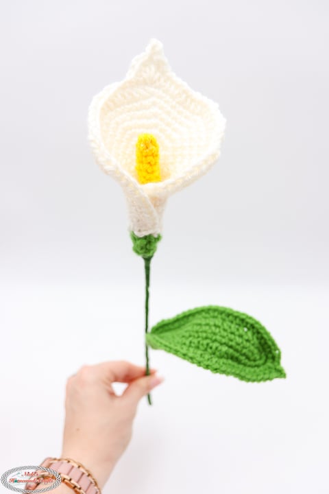 Crochet Calla Lily Flower Pattern