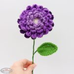 Dahlia Flower Crochet Pattern