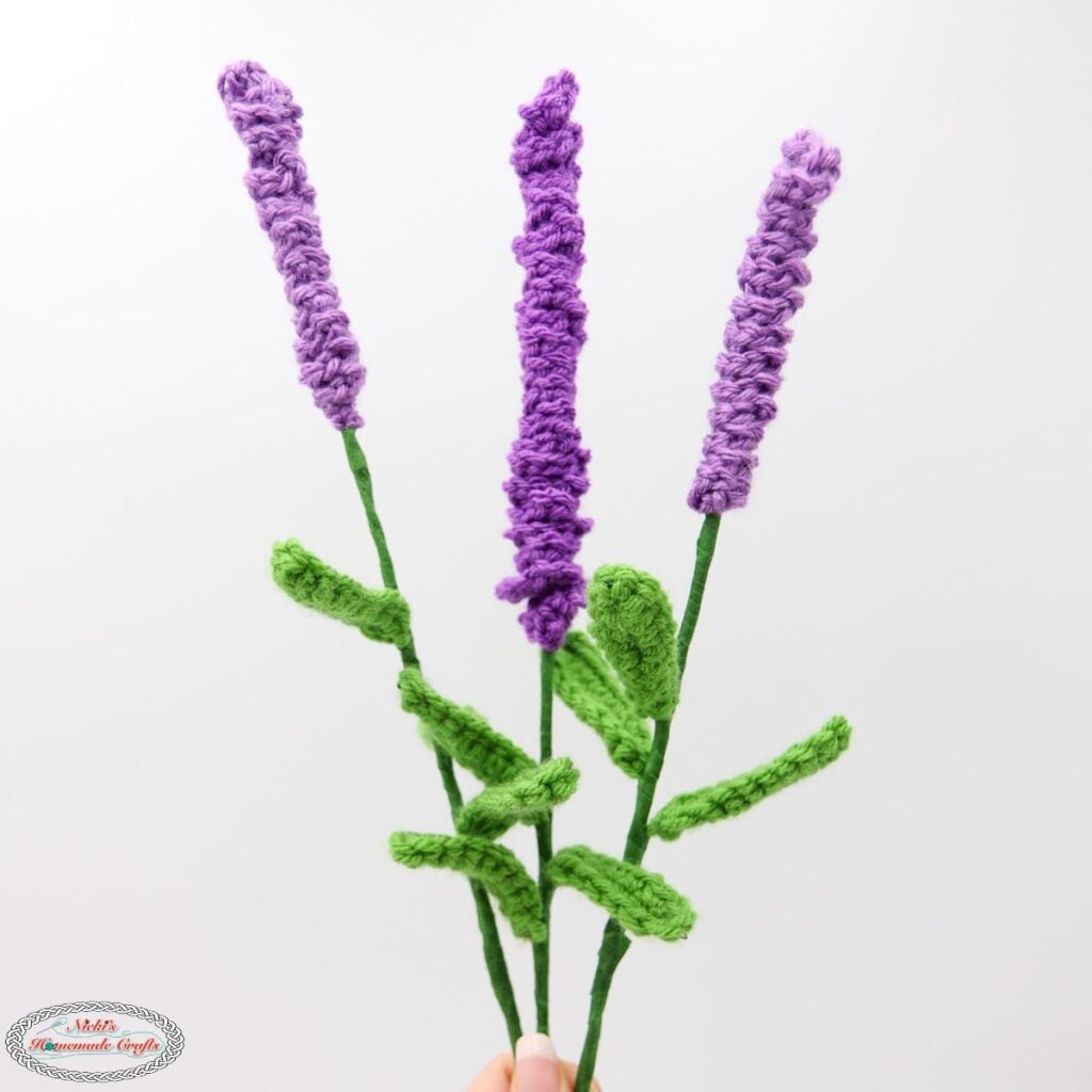 Lavender Flower Crochet Pattern