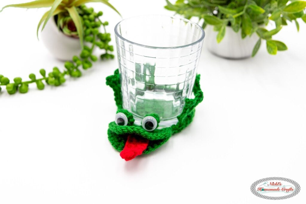 Frog Pop Up Coaster Pattern